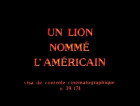 Critique Un lion nommé l'américain