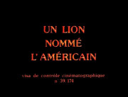 Un lion nommé l'américain de Jean Rouch